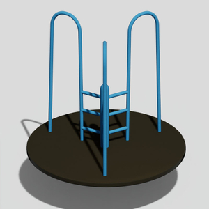 Community Park Essential: Low-Maintenance Kids Playground Roundabout​
