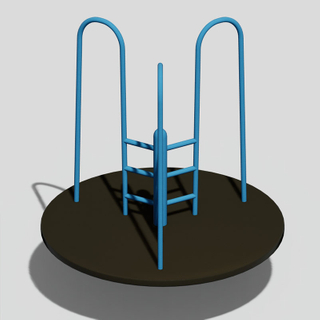 Community Park Essential: Low-Maintenance Kids Playground Roundabout​