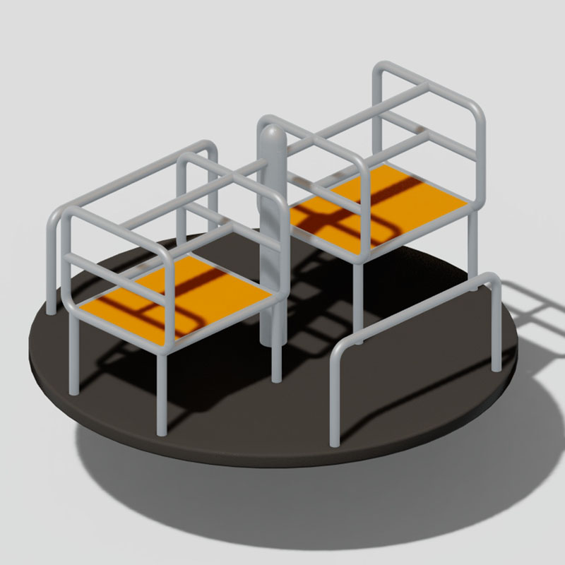 Heavy-Duty Commercial Playground Roundabout Kids Outdoor Playground
