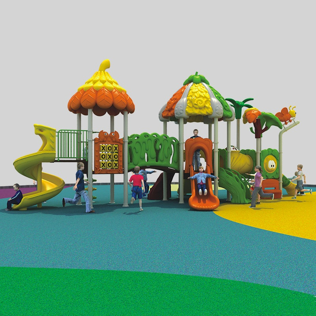 Children's Forest Adventure Playground Slide for Safe Play