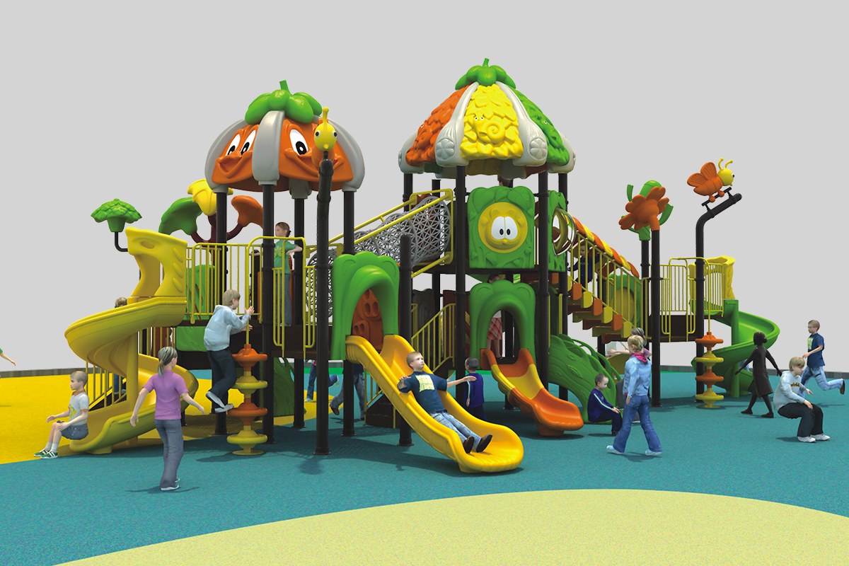 commercial playground slide (2)