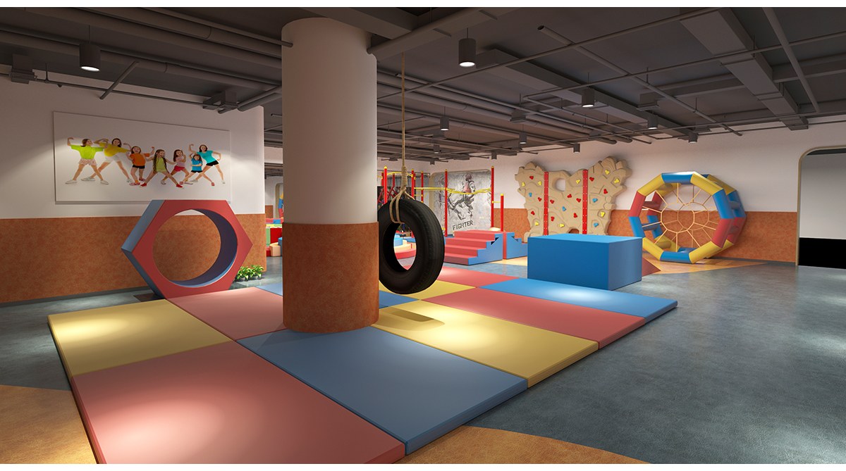 8. Indoor Obstacle Course for Family Entertainment (6)