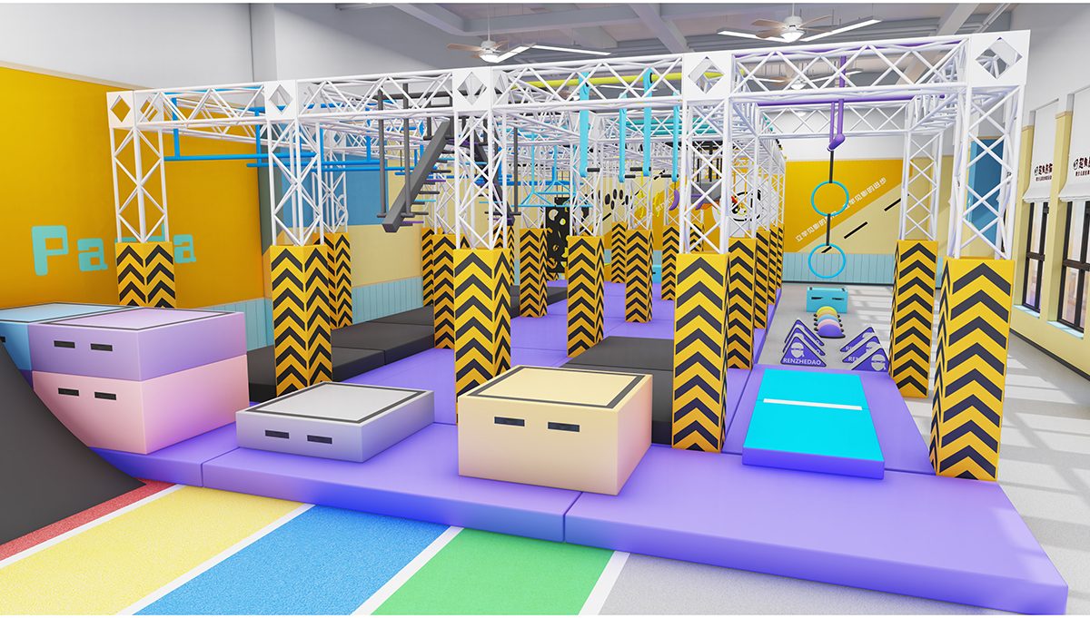 7. Ninja Warrior Indoor Obstacle Course (3)