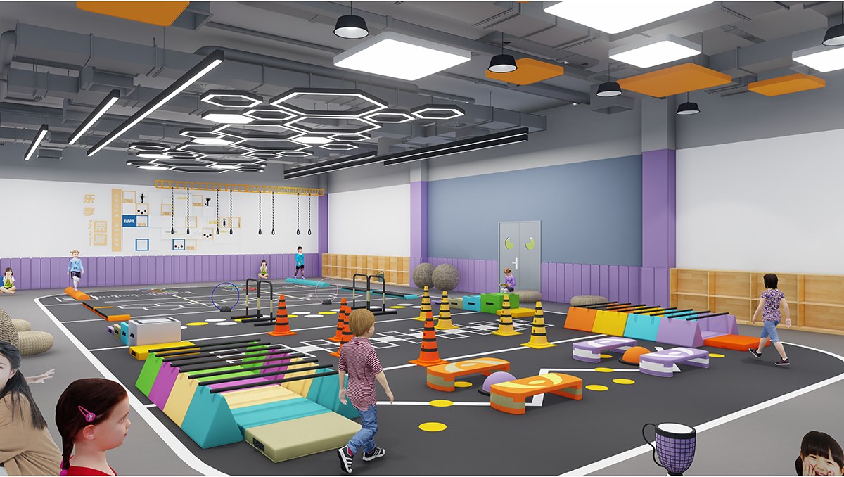 5. Indoor Obstacle Course for Schools (5)