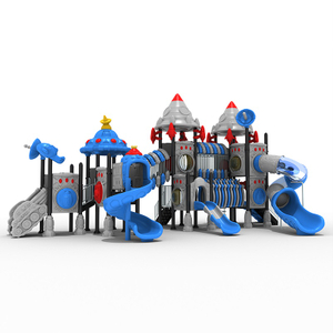 Innovative Playground Slide with Galaxy Exploration for Children