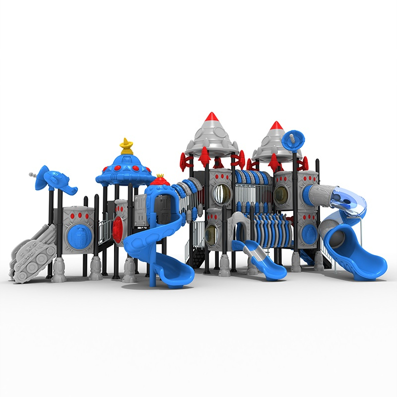 Innovative Playground Slide with Galaxy Exploration for Children