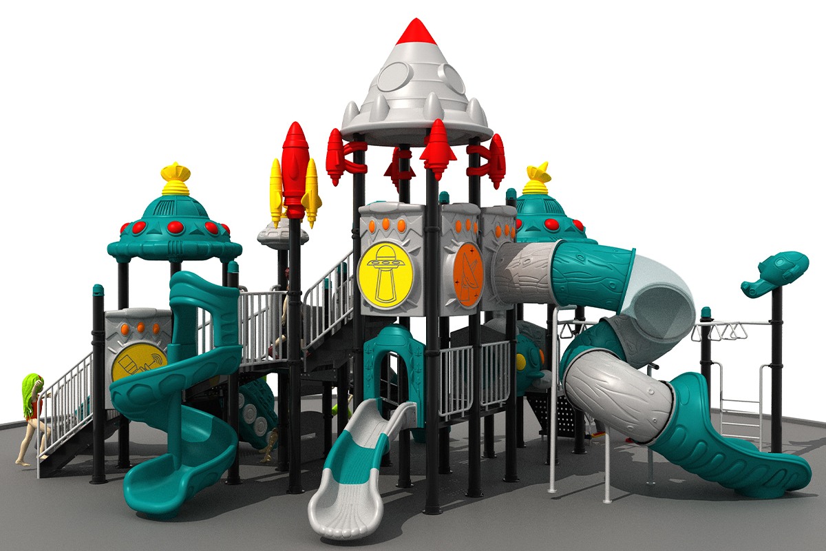Outdoor space theme slides for parks (3)