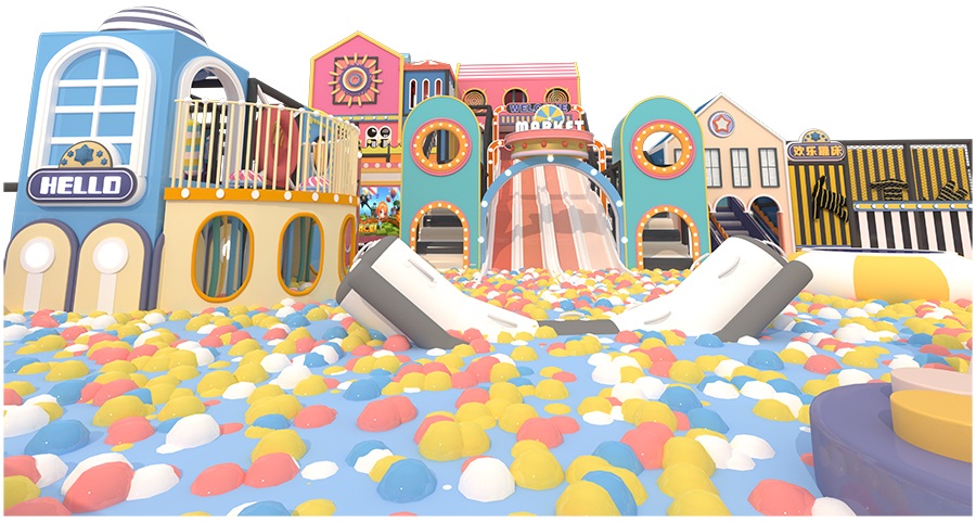 How to Build a Maze Indoor Playground (4)