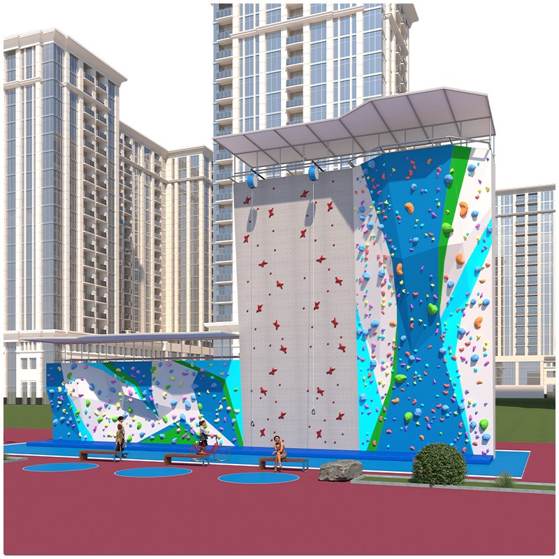 Multi-Height Modular Indoor Climbing Wall | Adventure Park Climbing