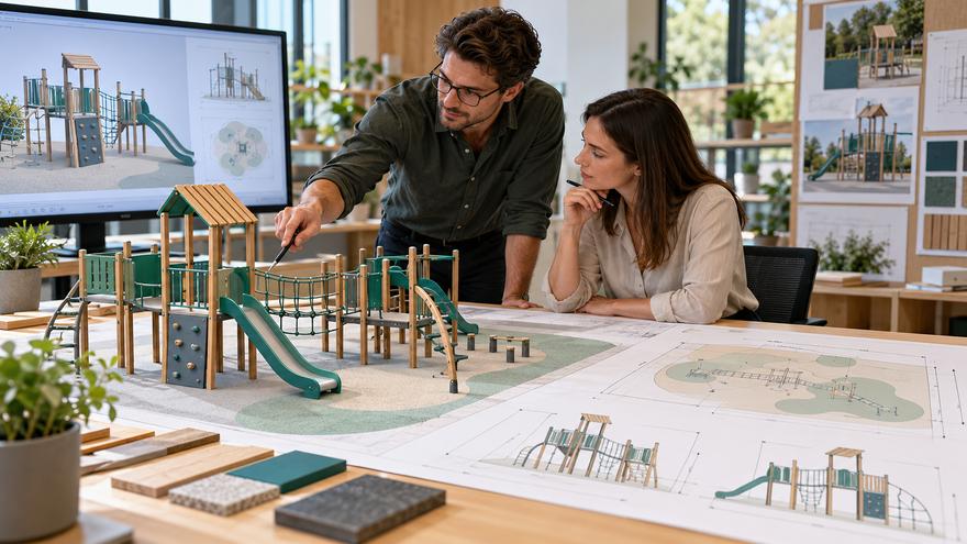 Playground technical design coordination concept