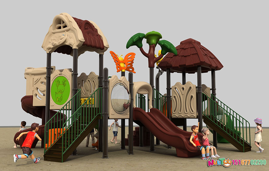 Slide + Combination Slide + Little Doctoral + Amusement Facility + Tree House (5)