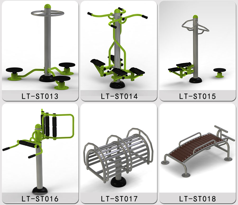 Fitness path + fitness equipment + outdoor fitness equipment + middle-aged fitness equipment _03
