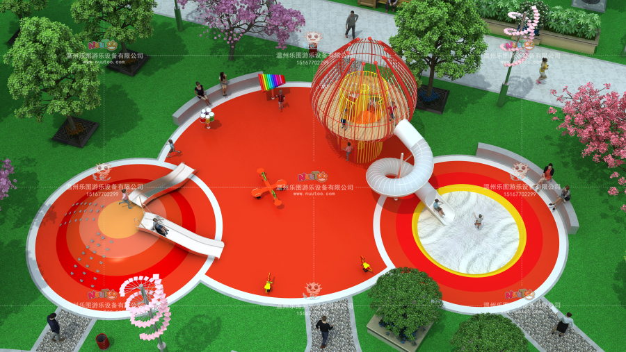 Outdoor Amusement Facilities + Children's Amusement Equipment + Nothing Amusement (102)