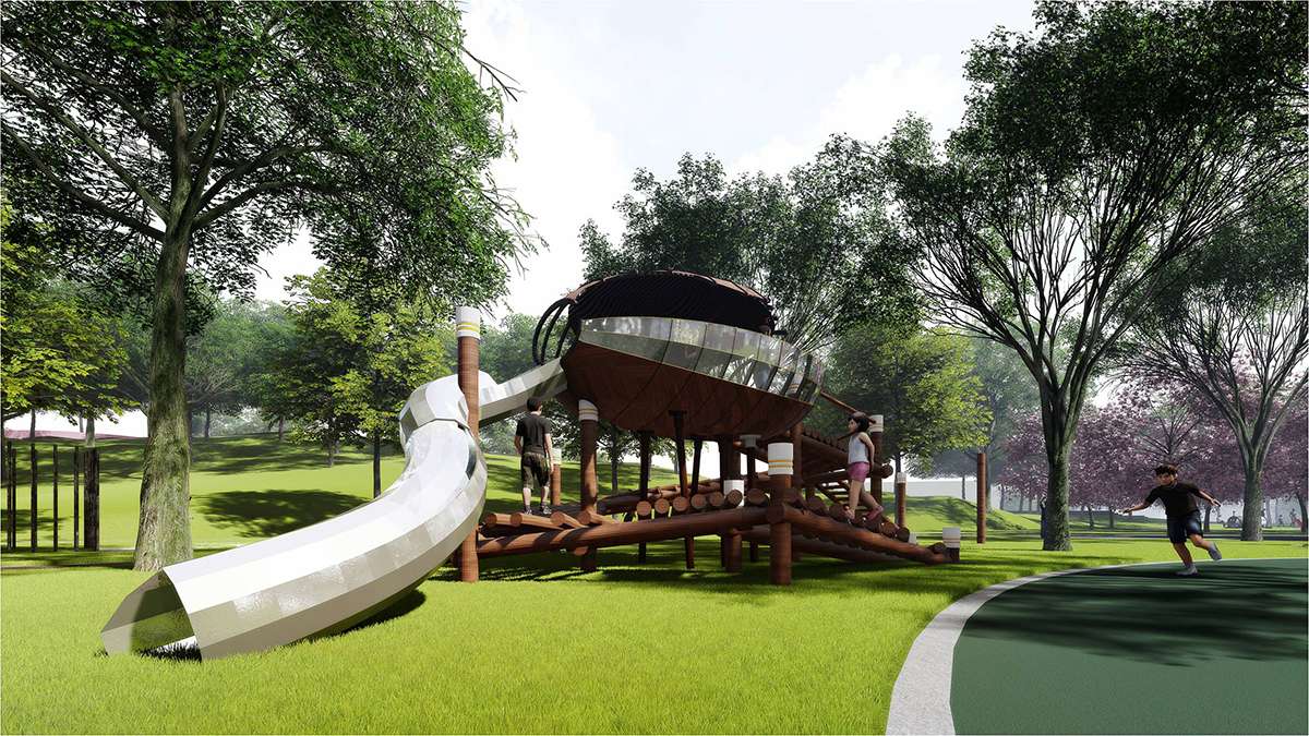 What are the main profit projects of children's play equipment factory? Part of these parts