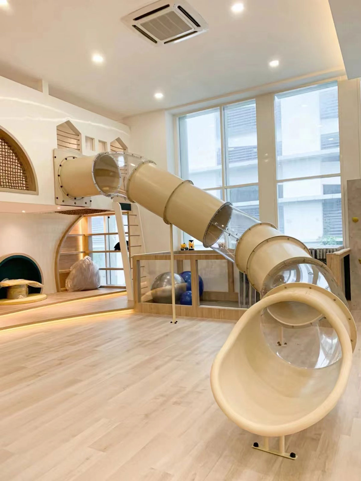 outdoor plastic slide (6)