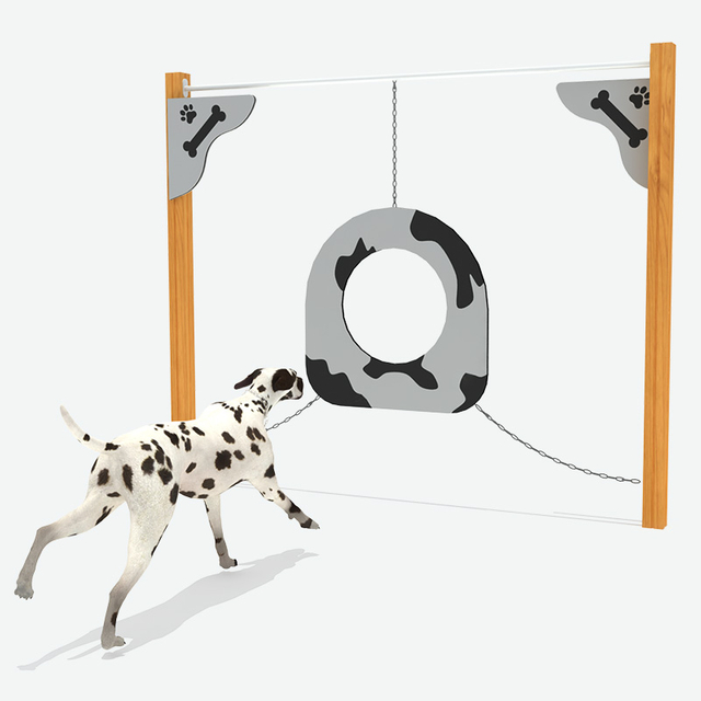 Hoop Poles Bar Jump，Pet Playground Game Supplier