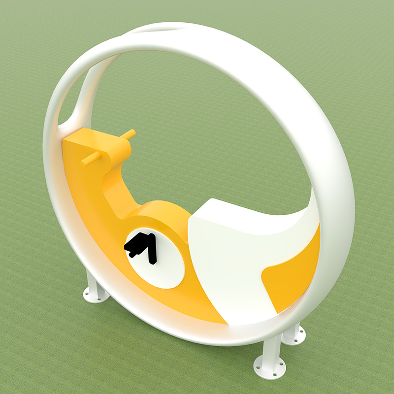 Outdoor Water Play Equipment, Moon Pedal Fountain Factory