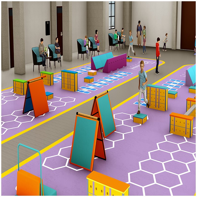 Kids Indoor Obstacle Course Training Set