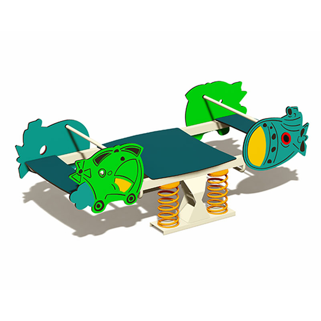 Outdoor Wooden & Spring Seesaws for Kids’ Safe Play