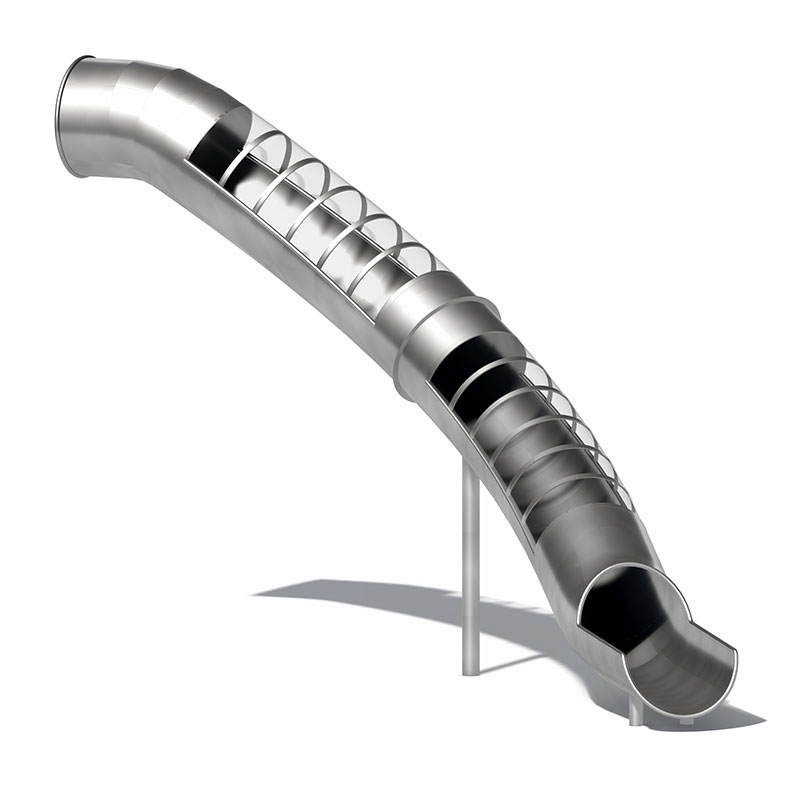 Stainless Steel Curved Slides