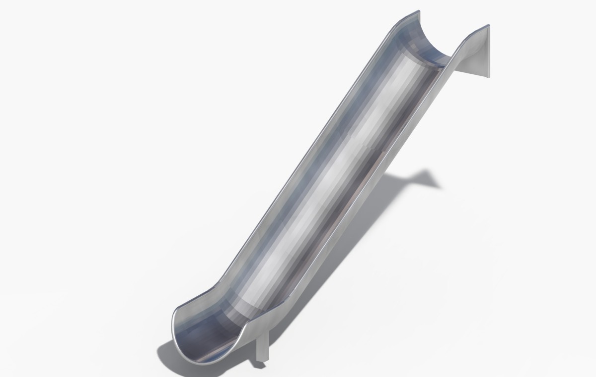 10.Straight stainless steel slides (3)