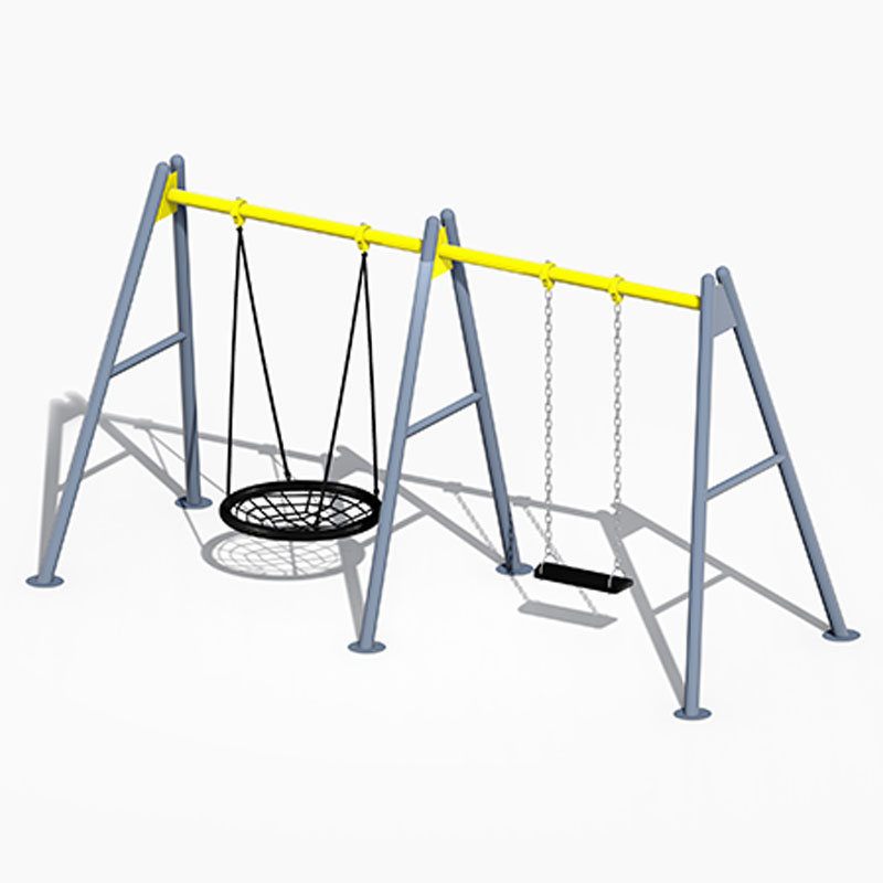 Outdoor Kids Nest Swing with Stable Base for Safe Kids' Play Activities