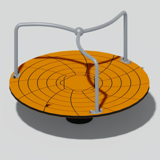 No-Electricity Kids Playground Roundabout
