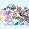 Macaron Series Maze Indoor Play - Role-Play Zone