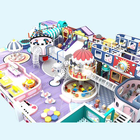 Macaron Series Maze Indoor Play - Role-Play Zone