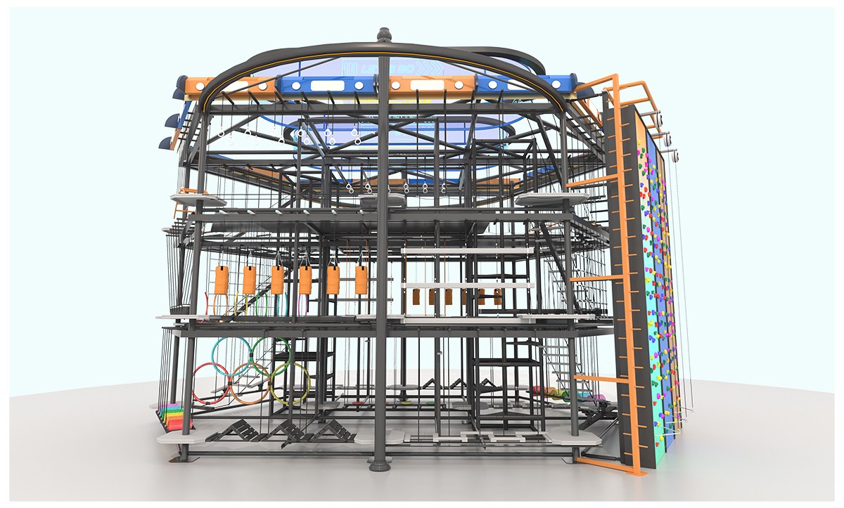 5.Team Building Indoor High Ropes Course (5)