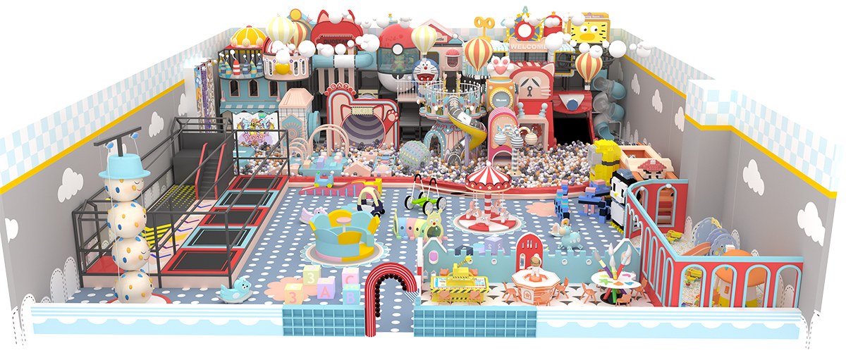 10.Commercial Macaron Soft Play Equipment (2)