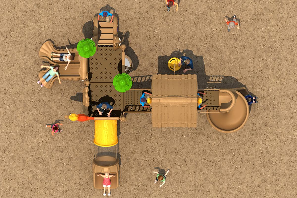 Toddler-friendly outdoor slide (3)