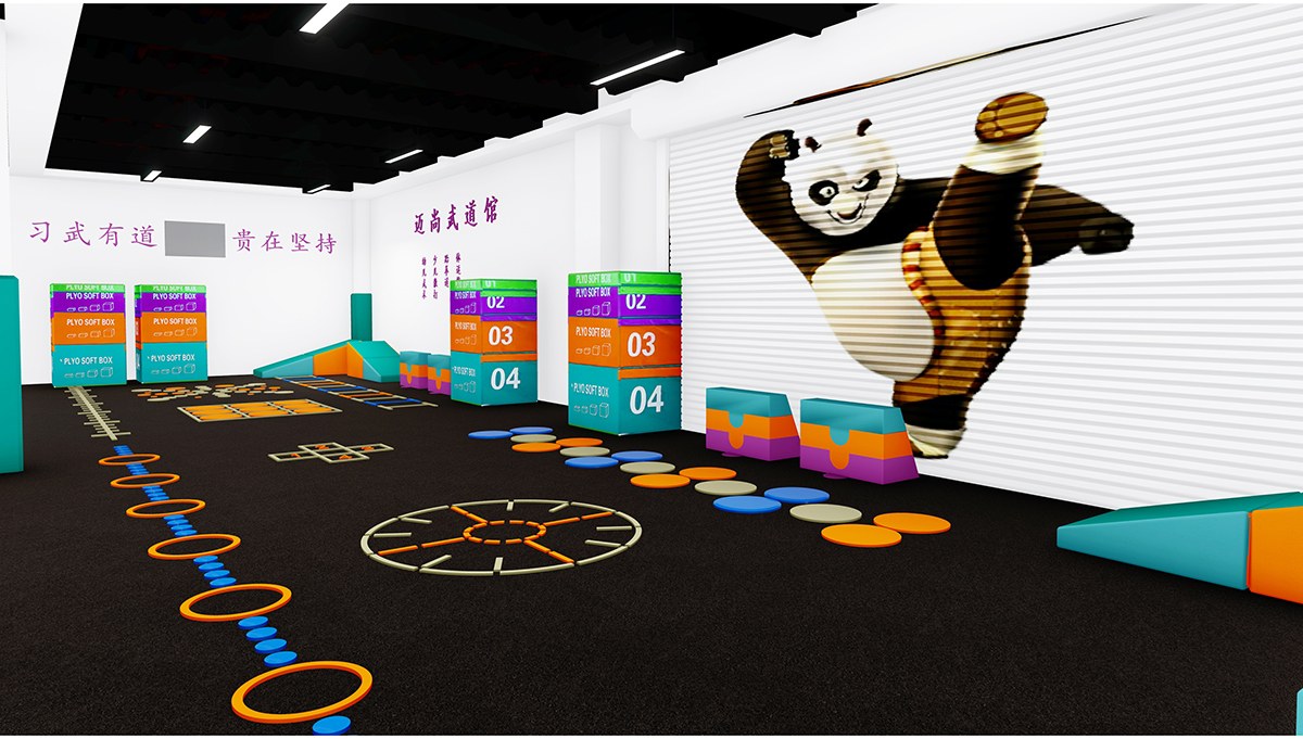 3. Commercial Indoor Obstacle Course Equipment (5)