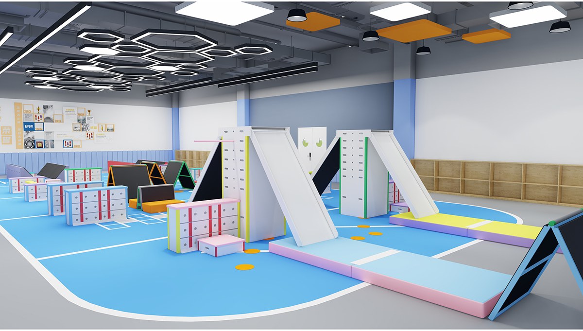 6. Indoor Obstacle Course Training Equipment (6)