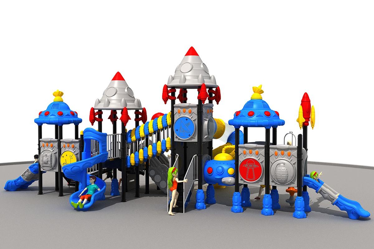Wholesale Space Playground Slide HDPE Outdoor Bulk (3)
