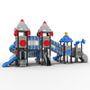 Innovative Playground Slide with Galaxy Exploration for Children