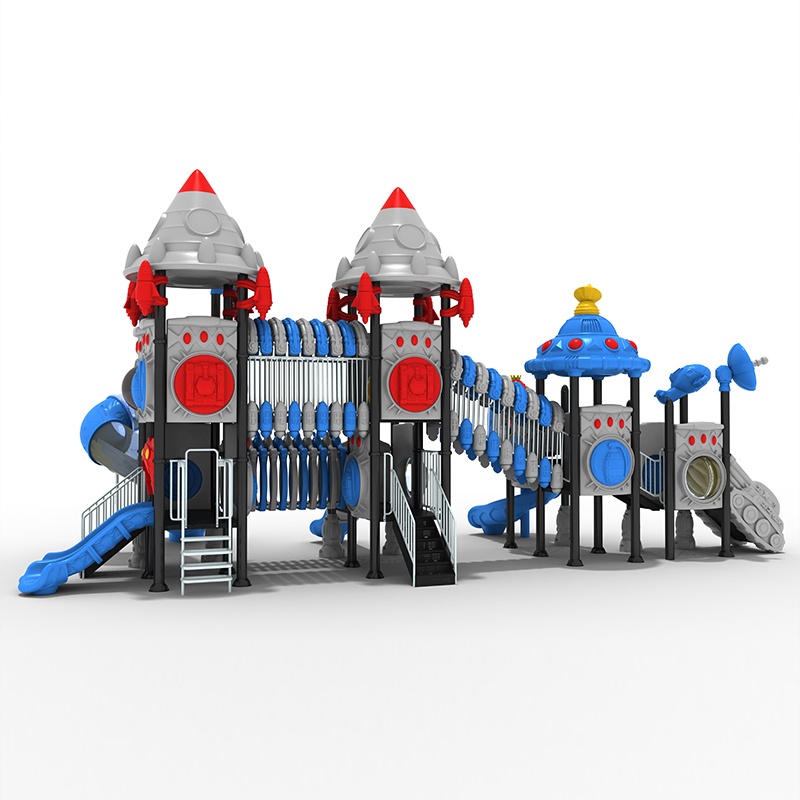 Innovative Playground Slide with Galaxy Exploration for Children