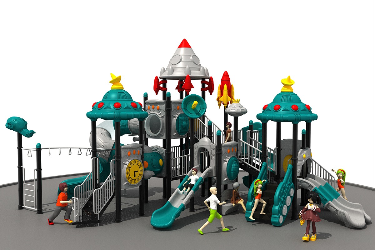 Outdoor space theme slides for parks (2)