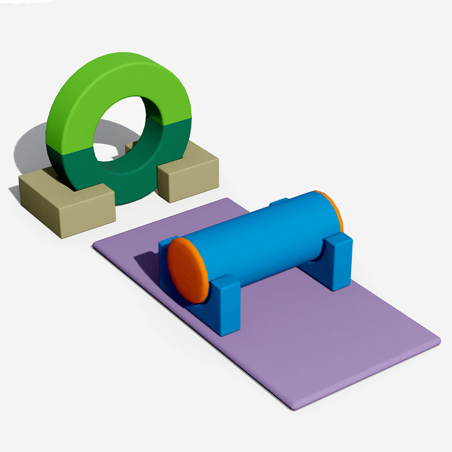 Ring & Roller Modular Indoor Soft Play Equipment