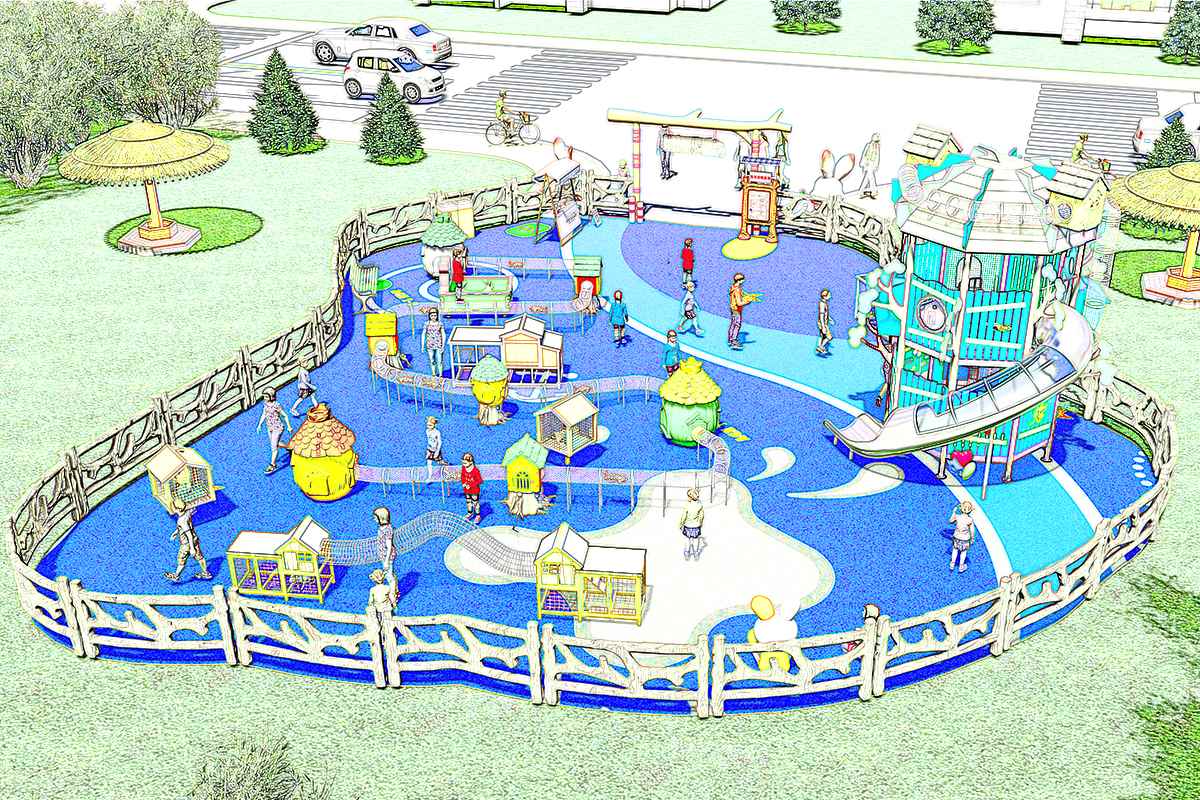 rabbit pet playground2