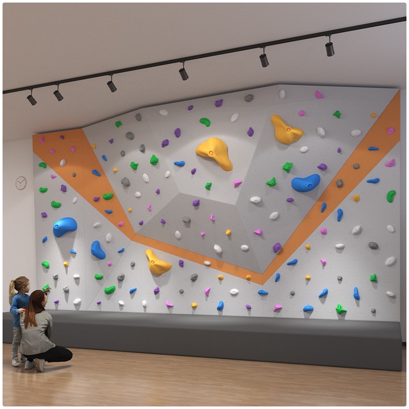 Commercial Kids Indoor Climbing Wall | Colorful Bouldering Wall