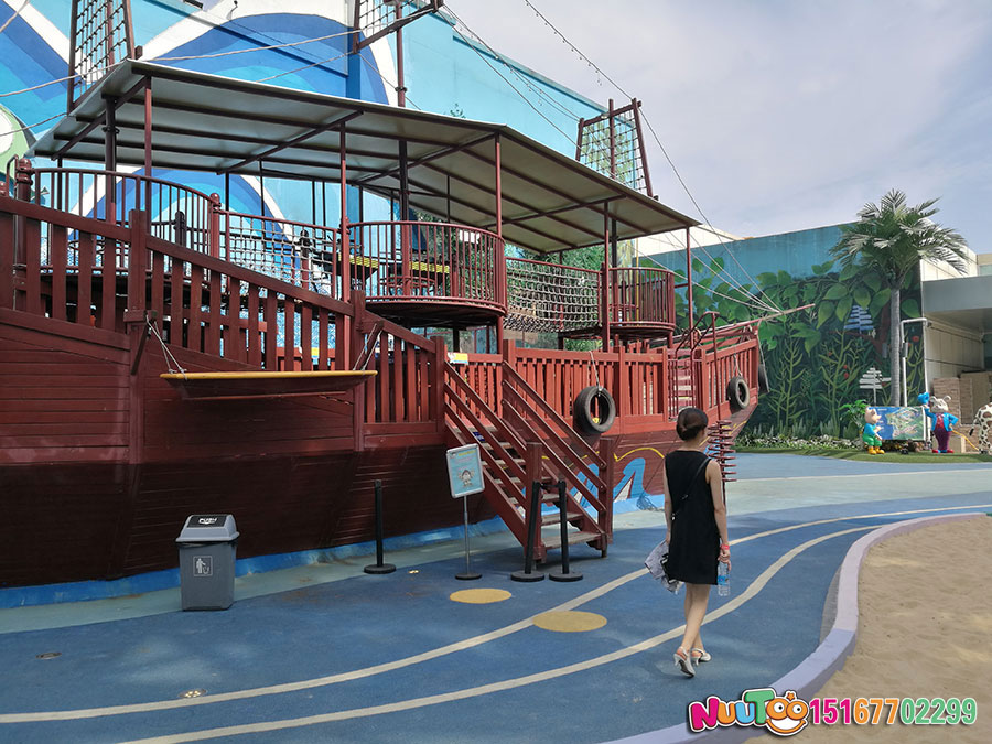Le Tu non-standard ride + pirate ship + indoor children's playground + water rides - (12)