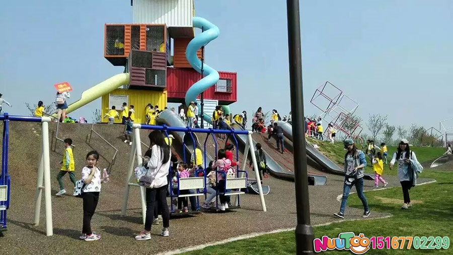 Non-standard amusement + Hongshan Sports Park construction + children's playground (4)