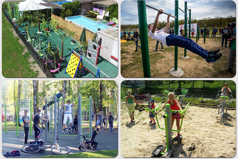 Fitness path + fitness equipment + outdoor fitness equipment + middle-aged fitness equipment _11