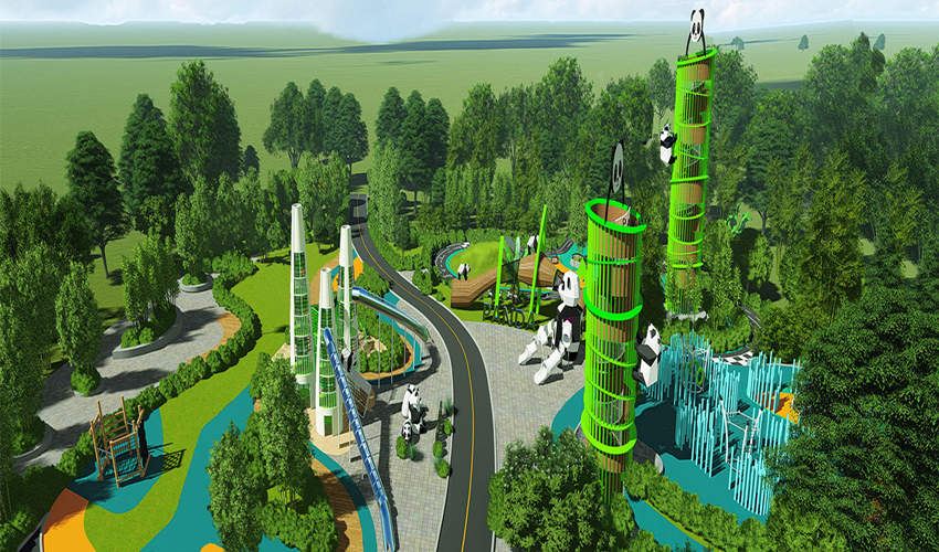 What are the requirements for custom outdoor non-standard amusement equipment