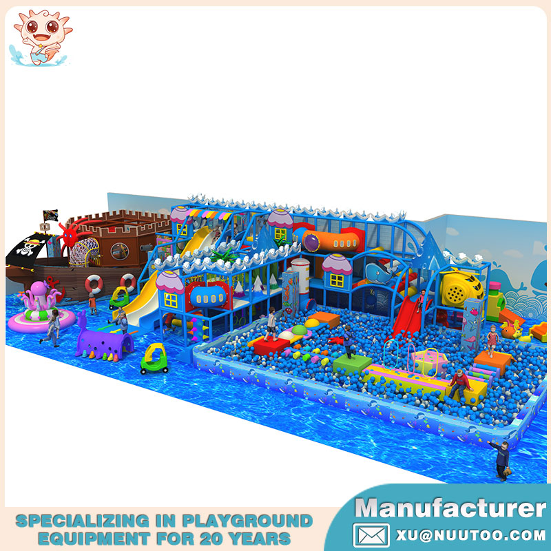 Premier Small Indoor Ocean Theme Playground Supplier