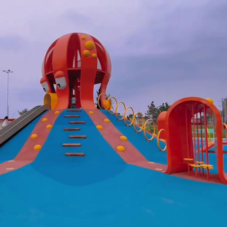 Shandong Weihai Octopus Theme Outdoor Playground