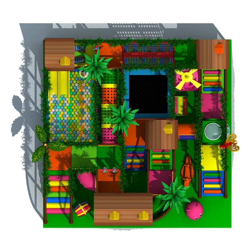 Indoor Themed Playground Equipment，Cheap Jungle Theme Indoor Playground Factory
