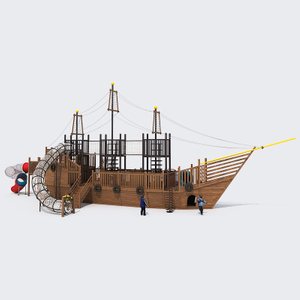 Big Pirate Ship Playground，Pirate Ship Kids Playground Factory