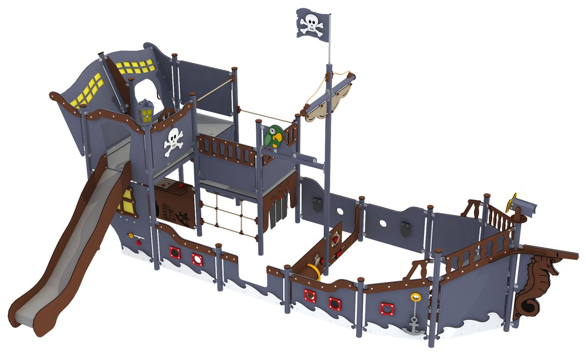 wooden pirate ship playground (1)